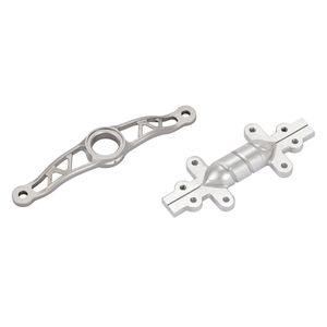 metal 3D printed bracket with a machined rotor