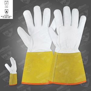 Welding Gloves with Split Leather Cuff
