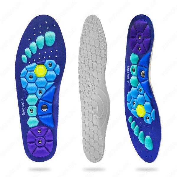 Magnetic Orthopedic Insoles EVA Acupressure Insoles for Men and Women Relieve Tiredness