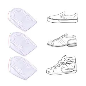 BANGNING Gel Lift Inserts Height Increasing Insoles for Men Women Invisible Foot Pads for Shoes Heel Lifts for Comfort Style