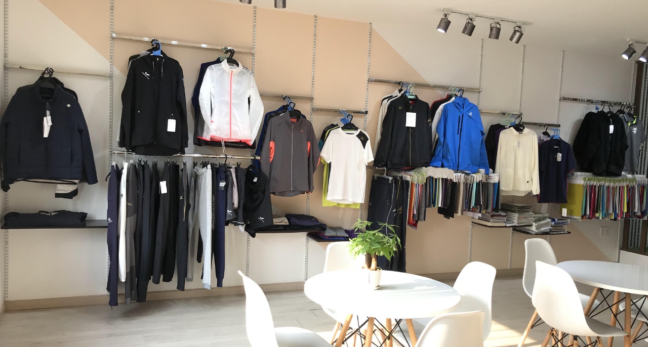 sportswear, men's and women's clothing, sleepwear, underwear, and uniforms