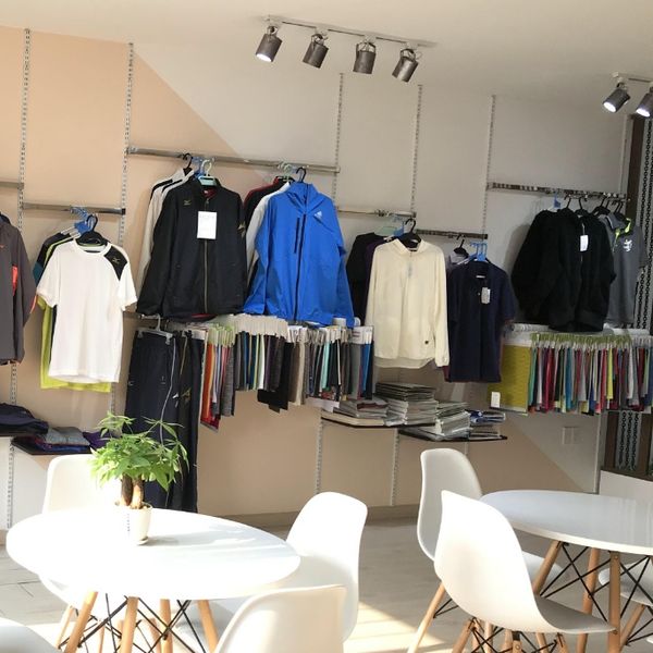 sportswear, men's and women's clothing, sleepwear, underwear, and uniforms