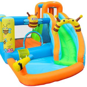 Bee Inflatable Water Slide With Bouncer