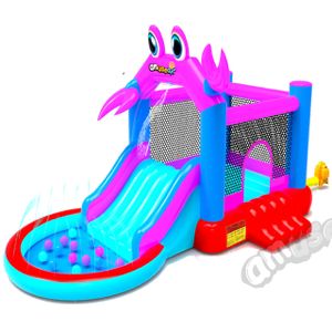2022 Factory Price Inflatable Carb Slide&bouncer Pool