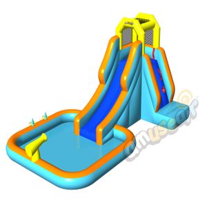 Children Inflatable Castle Indoor and Outdoor Large Park Trampoline Slide Jumping Family Playground