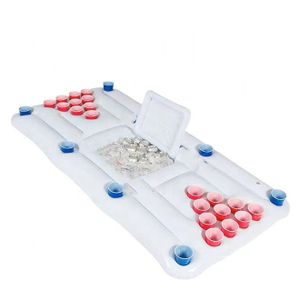 Swimming Pool Water Play Equipment Inflatable Beer Pong Table