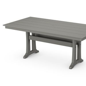 Farmhouse Trestle 37" x 72" Dining Table