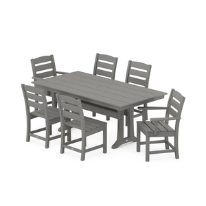 Lakeside 7-Piece Farmhouse Dining Set