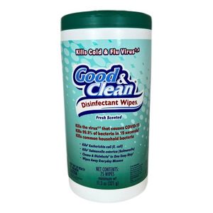 Good & Clean Disinfectant Wipes
