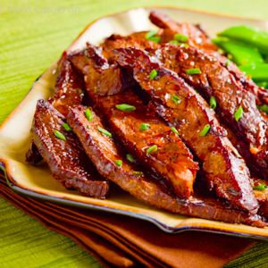 Teriyaki Beef with Snow Peas