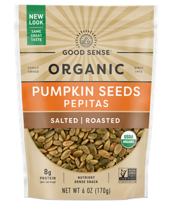 Organic Pumpkin Seeds (Pepitas), Roasted & Salted