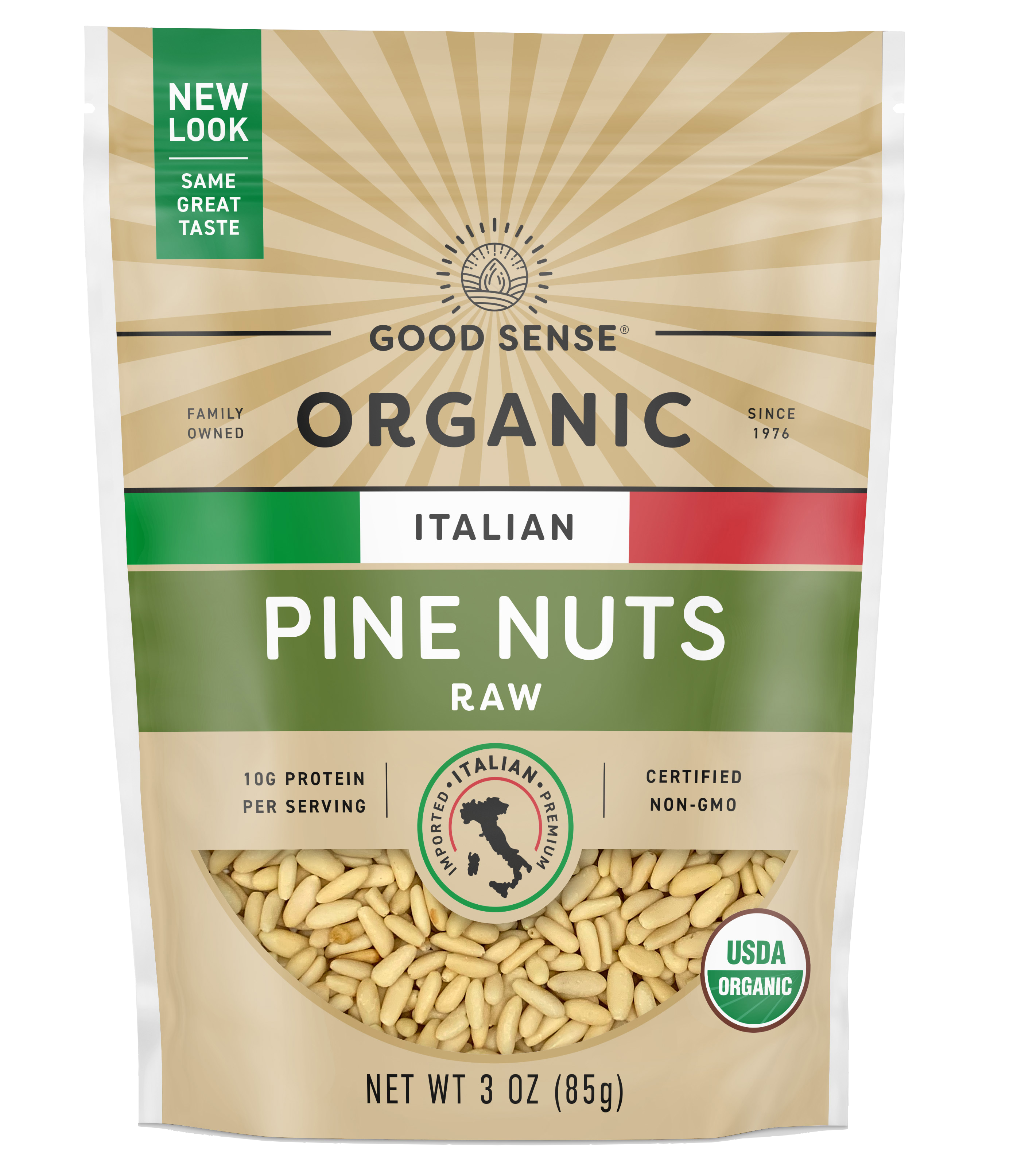 Organic Italian Pine Nuts, Raw