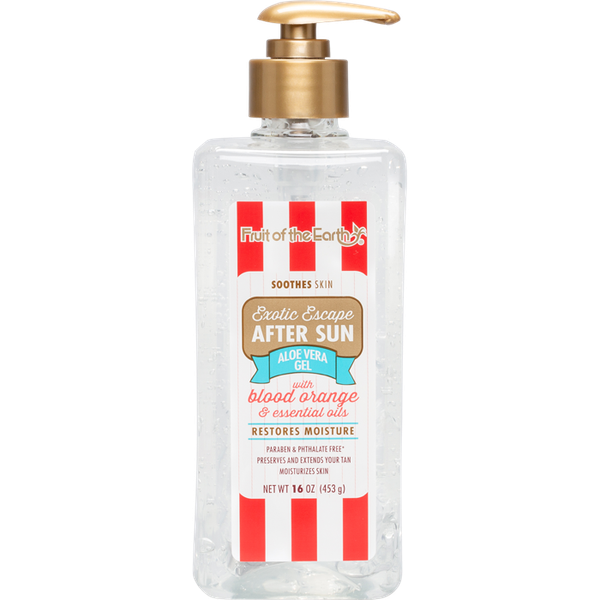 After Sun Aloe Vera Gel with Blood Orange and Essential Oils