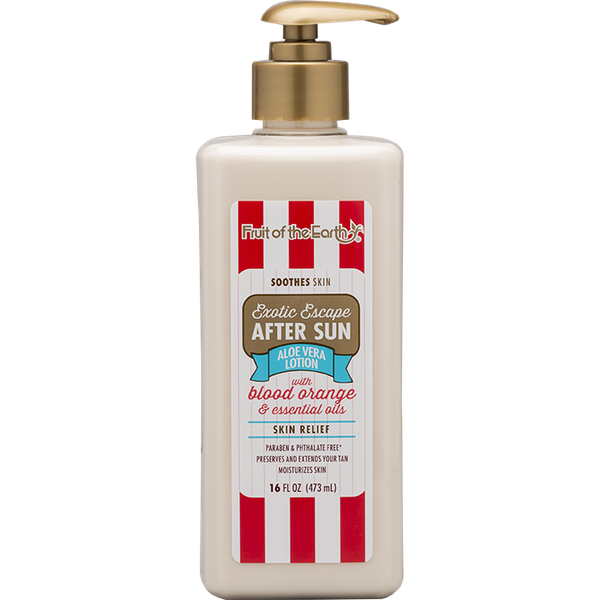 After Sun Aloe Vera Lotion with Blood Orange and Essential Oils