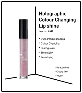 Holographic Colour Changing Lip shine