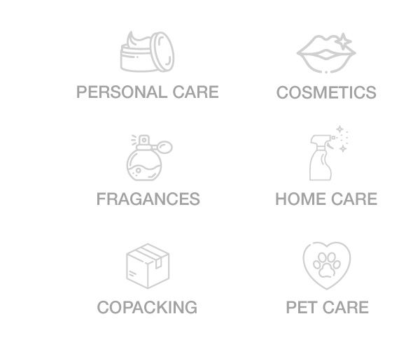 Personal care, Cosmetics, Fragrances, Home care