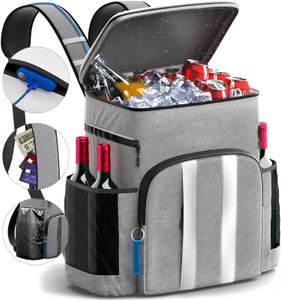HC Off-The-Shelf Large Capacity Shoulder Thermal Bag Refrigerated Lightweight Waterproof Thermal Insulation Outdoor Picnic Bag