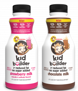 Kid Builder Strawberry Milk and Kid Builder Chocolate Milk
