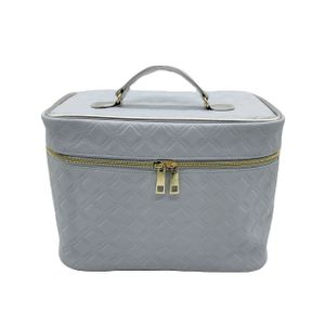 SEDEX Factory Wholesale High Quality Quilted PU Cosmetic Bag Makeup Storage Bag Beauty Bag