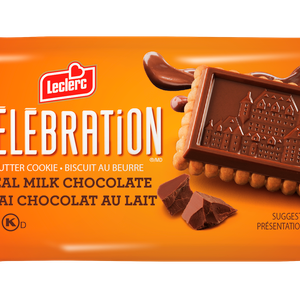 Celebration Butter Cookie with Real Milk Chocolate