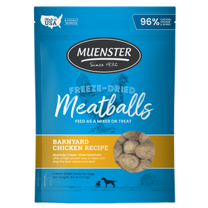 Freeze-Dried Chicken Meatballs Dog Treats