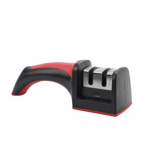 2-Stage Handheld Multifunction Knife Sharpener Quick Sharpening Tool with Non-Slip Base Kitchen Gadgets Utensils