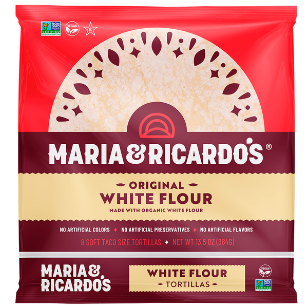 Maria & Ricardo's Original White Flour Tortillas