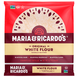Maria & Ricardo's Original White Flour Burrito Tortillas