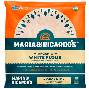 Maria & Ricardo's Organic White Flour Tortillas