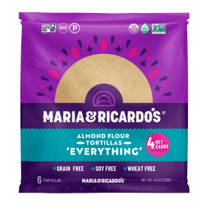 Maria & Ricardo's Almond Flour Everything Tortillas
