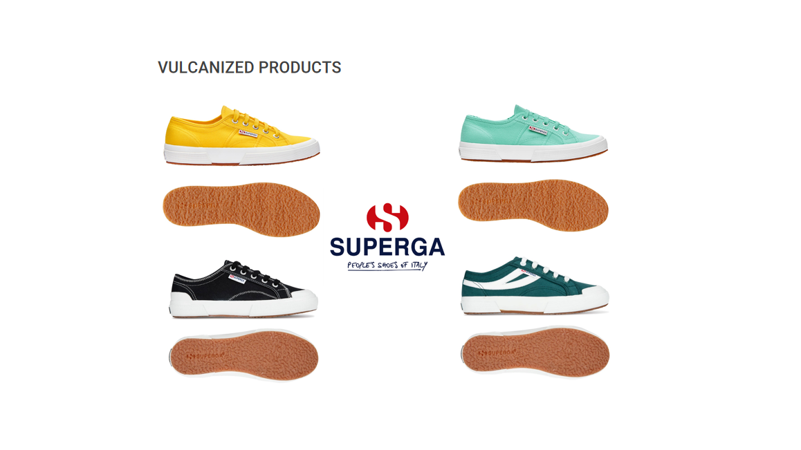 Vulcanized canvas and leather shoes