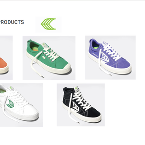 Vulcanized canvas and leather shoes