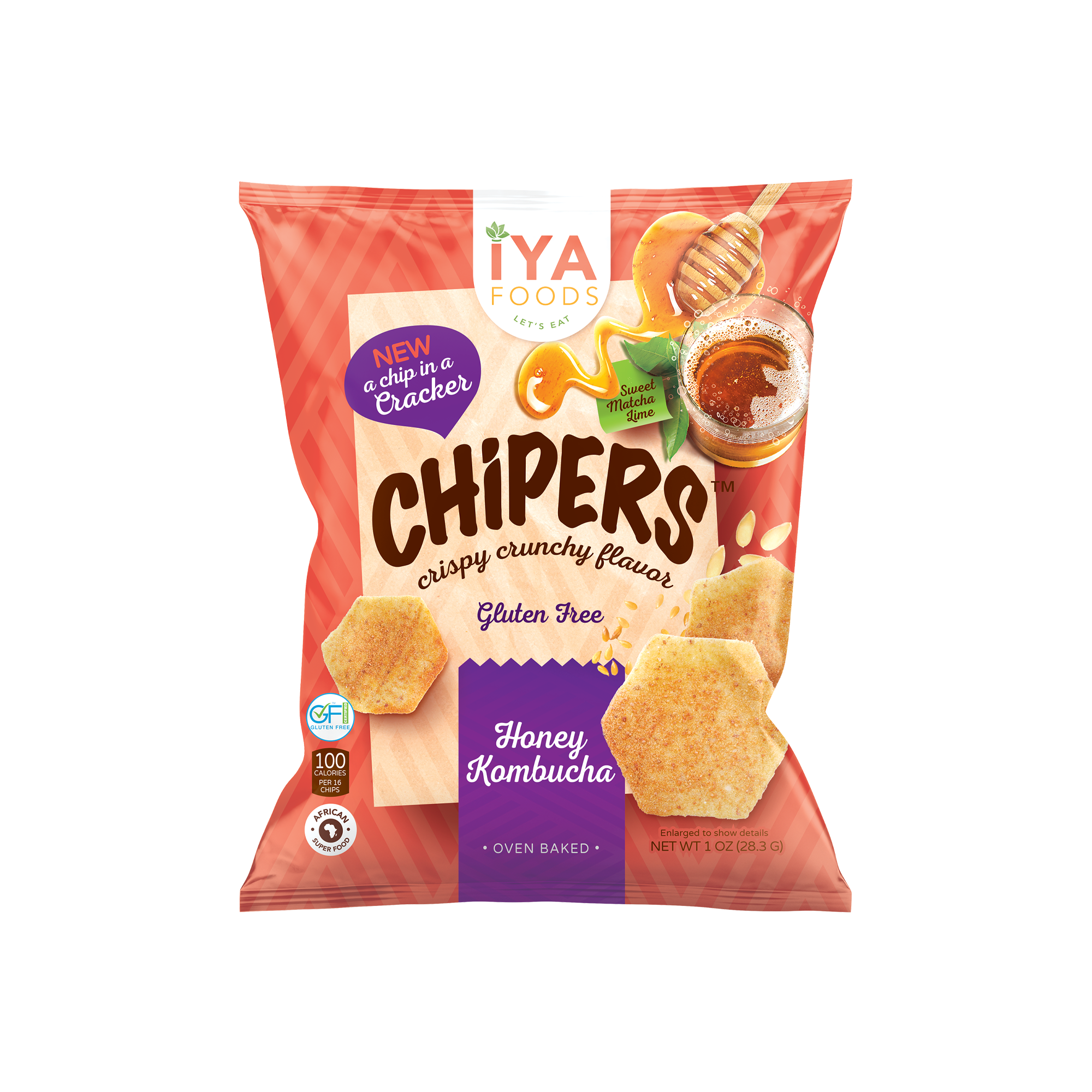 Honey Kombucha Chipers