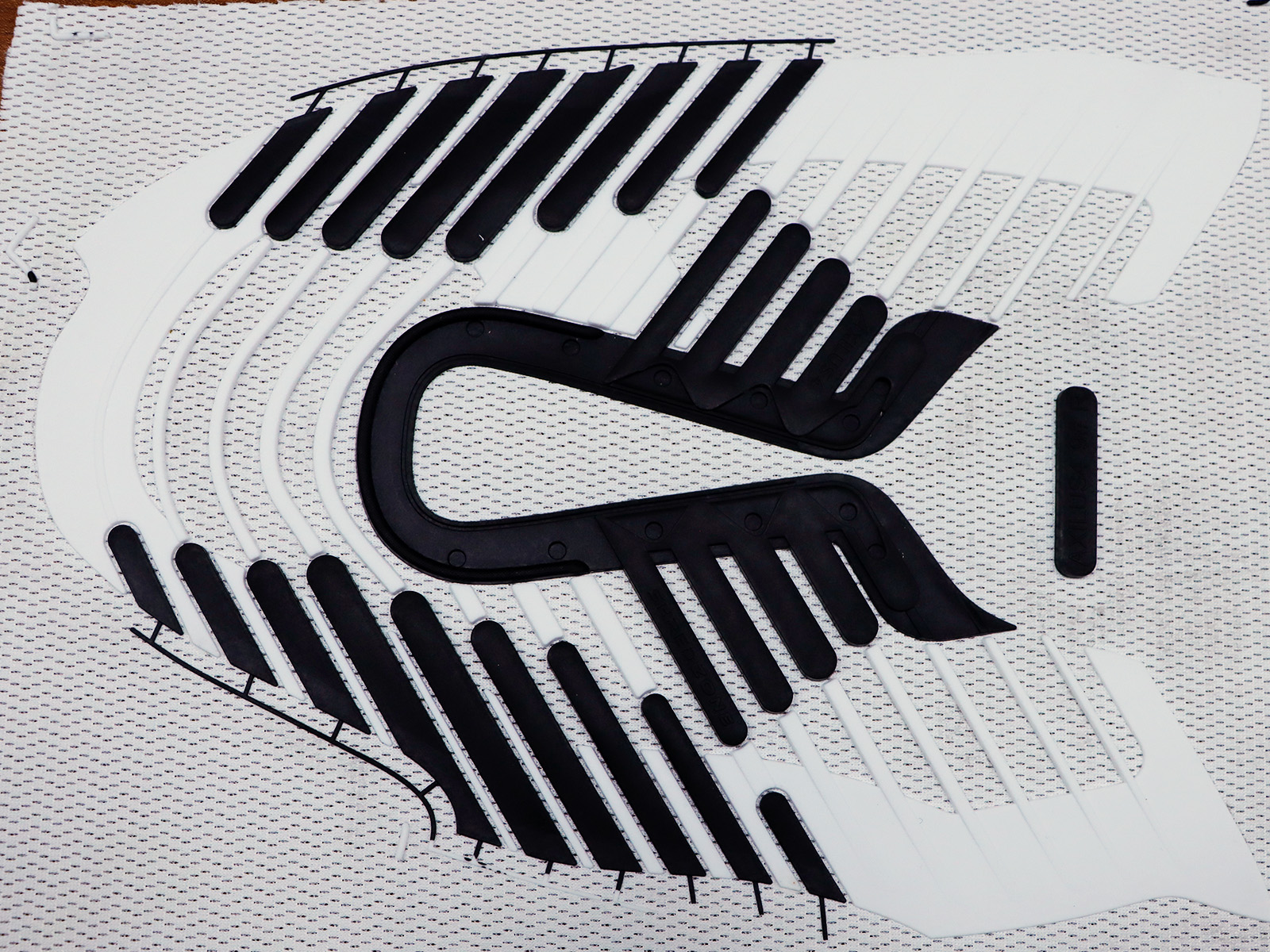 injection-molded shoe sole