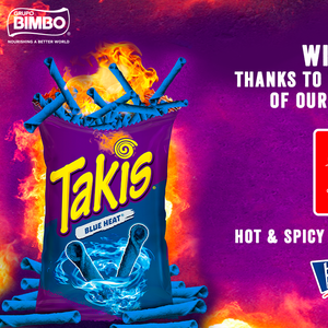 Takis Blue Heat