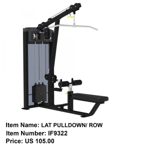 LAT PULLDOWN/ ROW