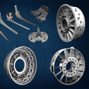 Nickel-based superalloy, titanium, stainless steel, and aluminum investment castings for aerospace, land-based turbine, medical, and other applications.