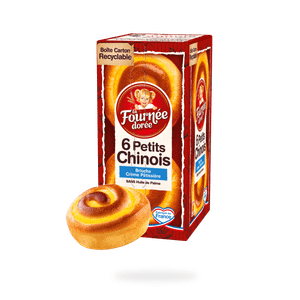 6 Petits Chinois Brioche crème pâtissière