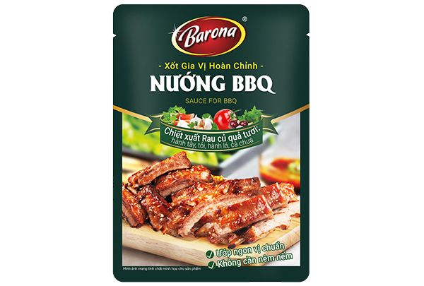 Xốt Gia Vị Hoàn Chỉnh Barona – Nướng BBQ