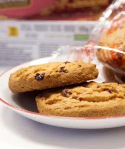 Sachet souple de cookies berries and white chocolate 200g
