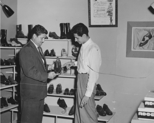 leather casual shoes and footwear