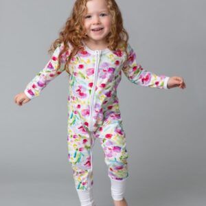 Baby Romper | Custom Digital Print, Foot Grips, Two Way Zips