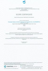 GOTS Certificate