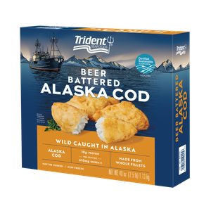 Beer Battered Alaska Cod