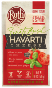 Roth Tomato Basil Havarti Cheese