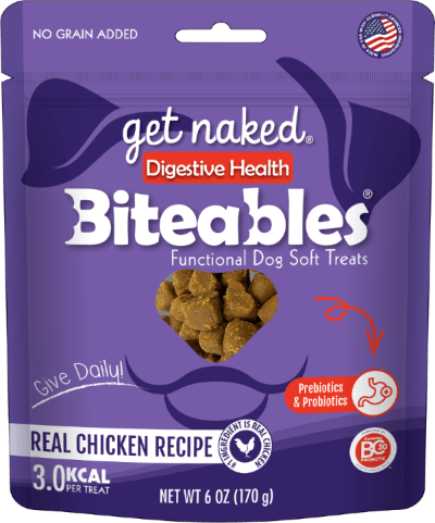 Get Naked® Biteables® Digestive Health Functional Dog Soft Treats