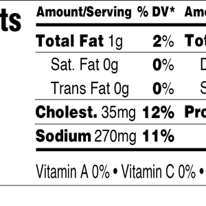 Nutrition Facts