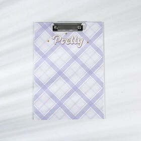 FSC Custom Logo hardboard paper Cardboard Clip Board A4 / FC Size for office document