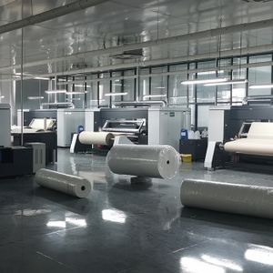 heat transfer printing paper and printed fabric