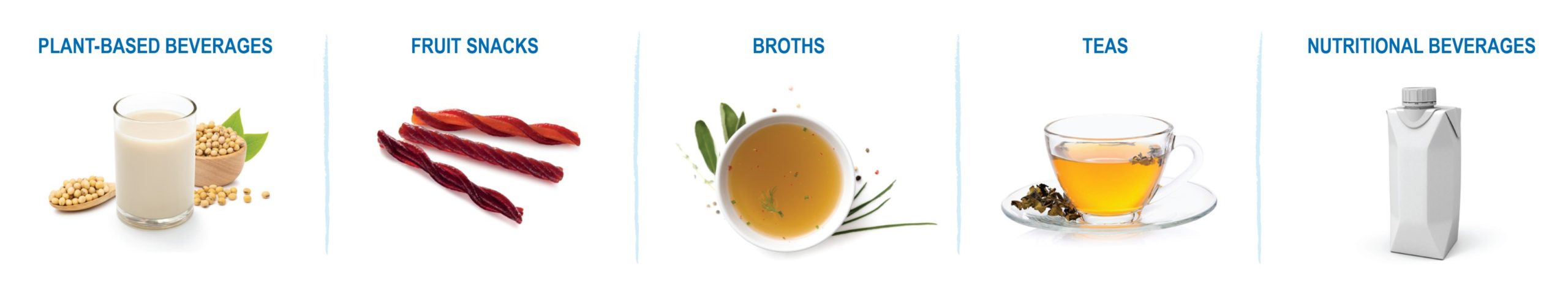 organic, plant-based beverages, fruit snacks, nutritional beverages, broths and tea products